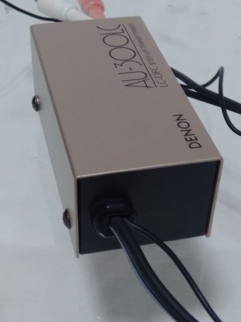 デノン MCカートリッジ用(DL-103等) 昇圧トランスAU-300LC