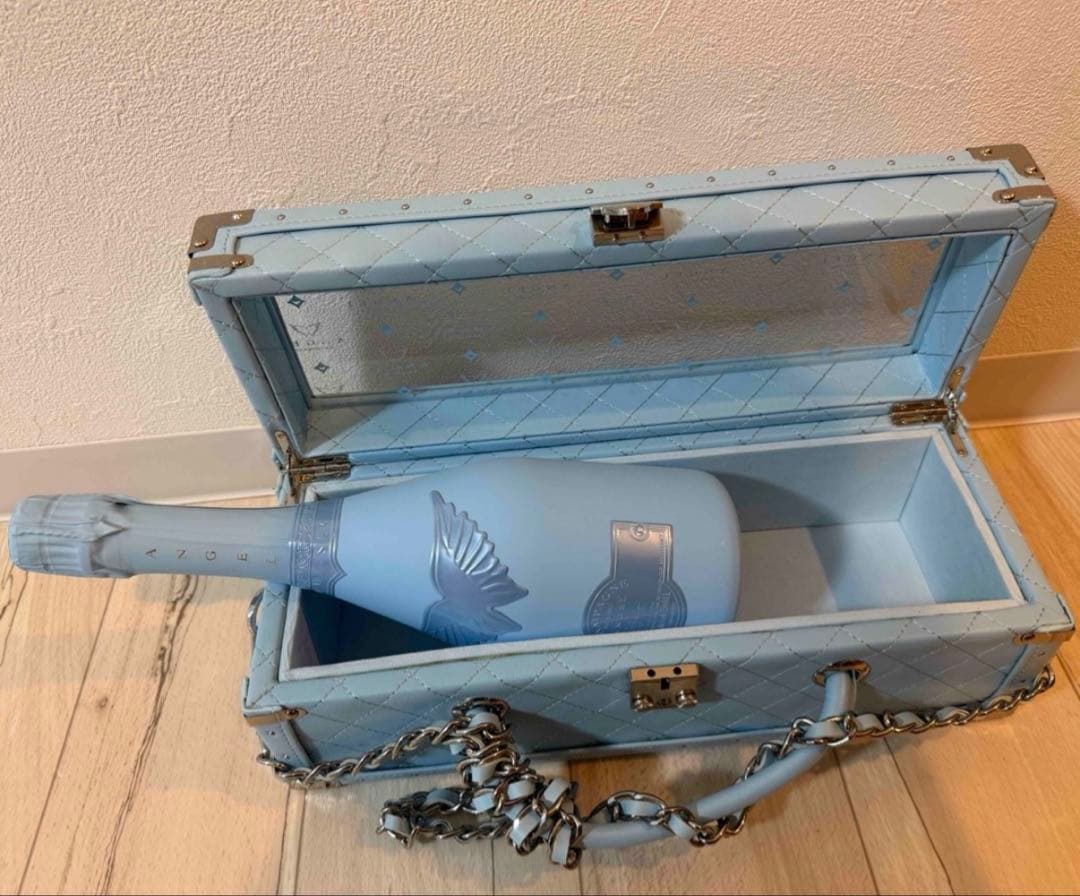 エンジェル ドゥミセック ロゼ ピンク ブルー　750ml 箱付き 正規品