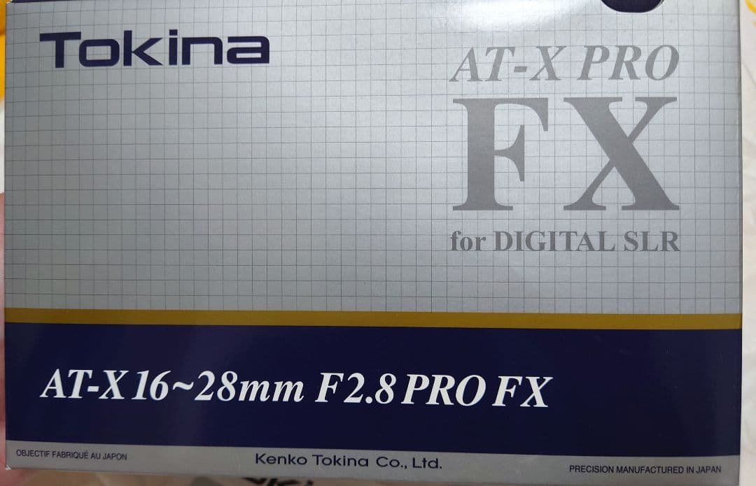 トキナー　キヤノン　用　16-28mm F2.8 CANON用　 超美品　動作◎