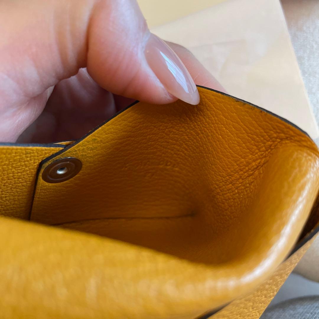 中古HERMESエルメス/名刺入れカルヴィ