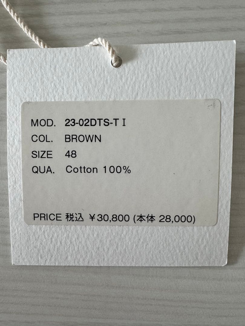 パンツ NEAT Sustainable Drill Twill standard 48