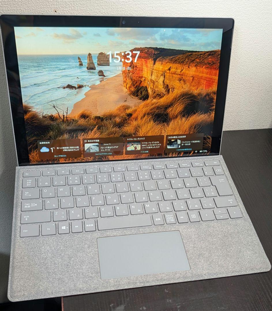 Surface pro5 windows11pro　純正マウス、カバー、ペン付