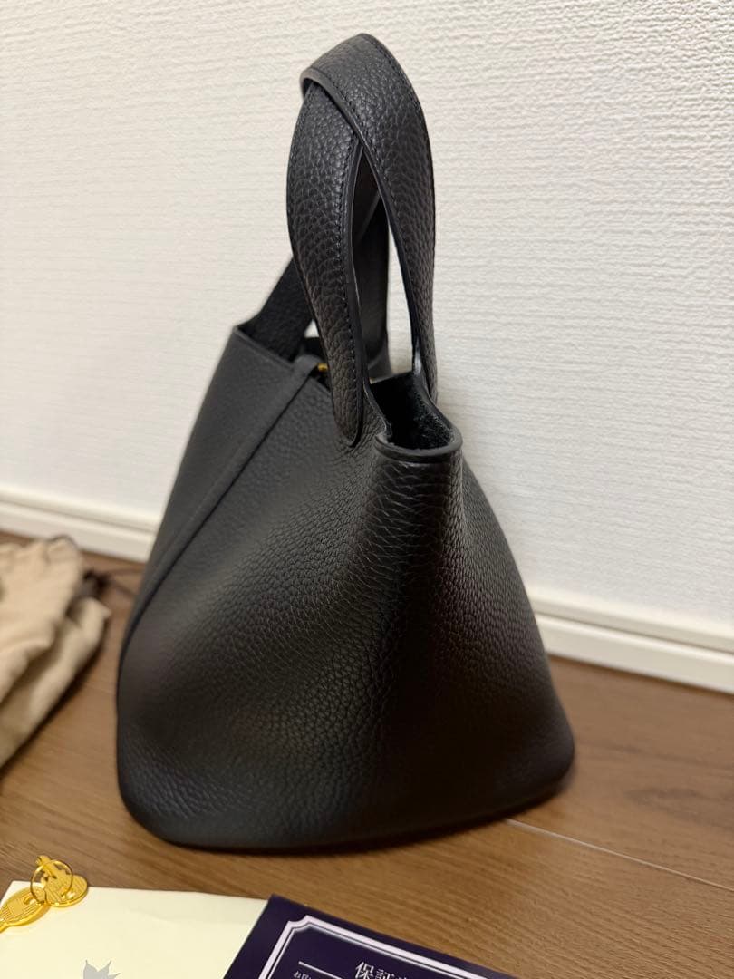 限定セール❗️楽天 4Uファッション【日本製】キューブバッグ PM 本革 S 黒