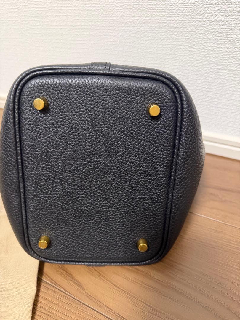 限定セール❗️楽天 4Uファッション【日本製】キューブバッグ PM 本革 S 黒