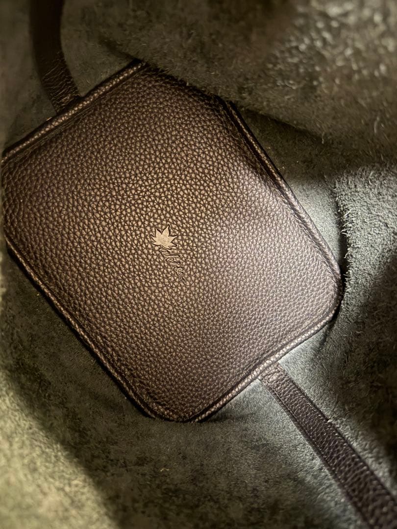 限定セール❗️楽天 4Uファッション【日本製】キューブバッグ PM 本革 S 黒