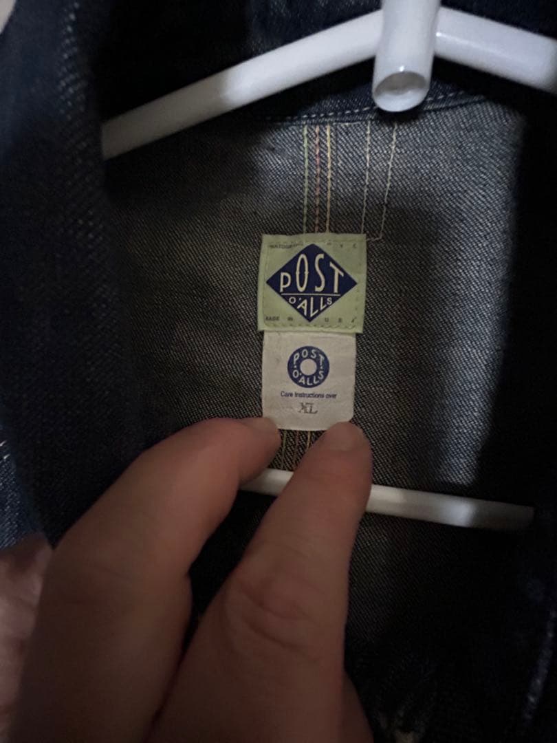 POST O'ALLS ポストオーバーオールズ カバーオール USA製