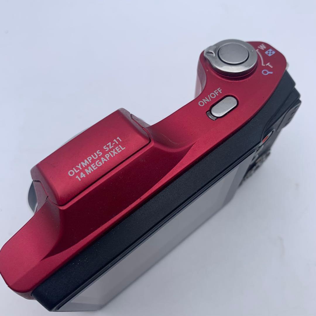 OLYMPUS オリンパス SZ-11 コンパクトデジタルカメラ レッド