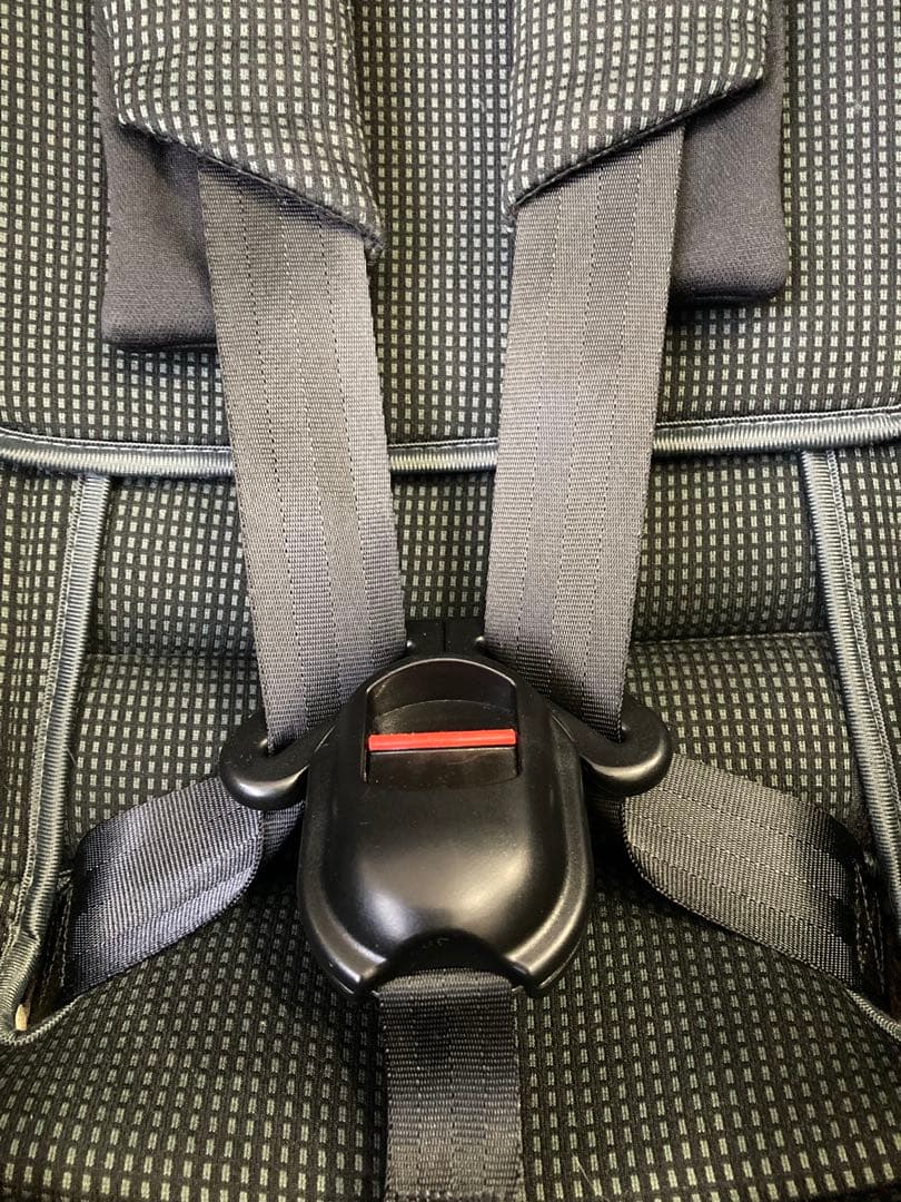 【美品】マムズキャリー ISOFIX B-900 ターン・レジェFIX 黒グレー