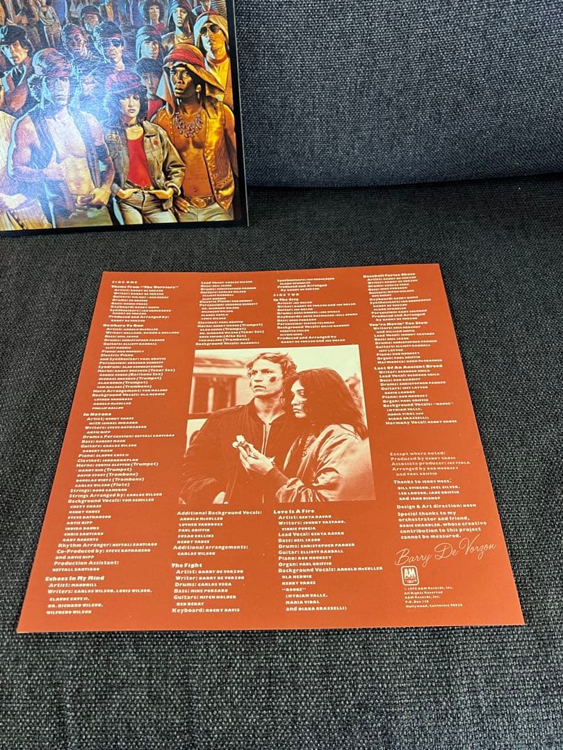 帯 美盤 The Warriors ウォリアーズ サントラ LP 1979