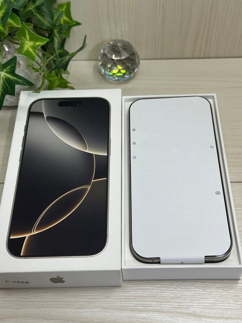 ✅【ほぼ未使用】⭐️iPhone 16 Pro ナチュラル❣️国内版・100％