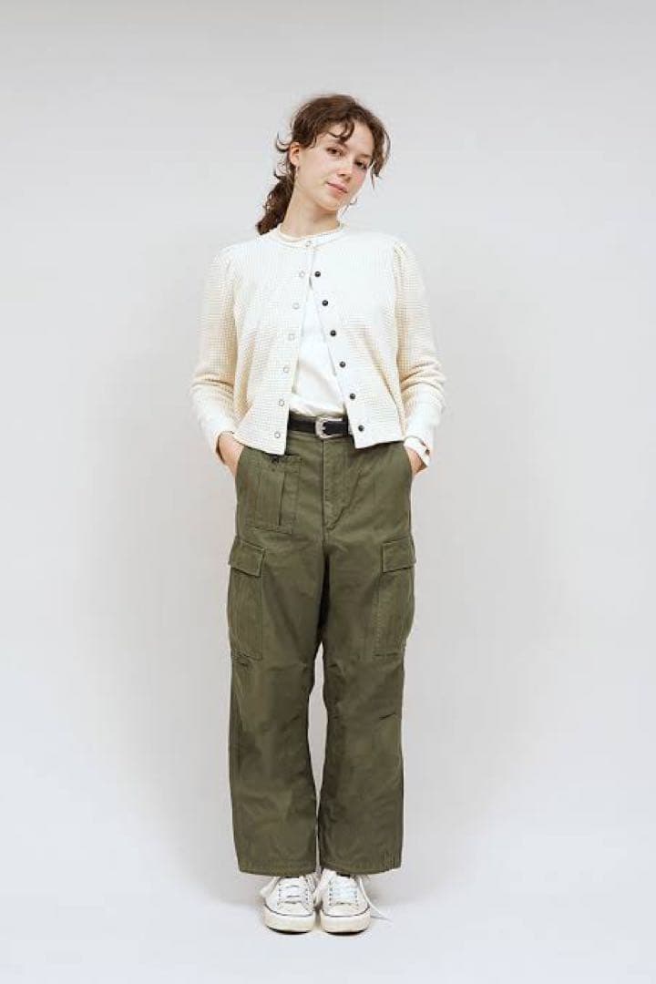 Nigel Cabourn ワークパンツ サイズ8 オリーブ