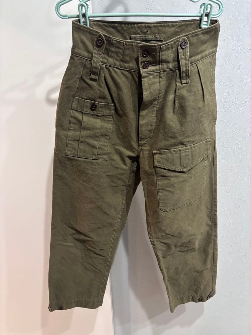 Nigel Cabourn ワークパンツ サイズ8 オリーブ
