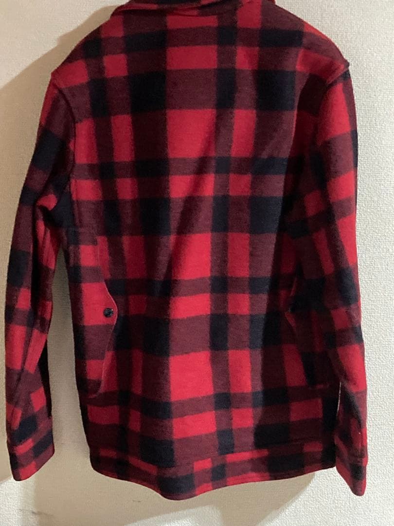 Filson フィルソン　マッキーノウールシャツジャケット　赤黒　38