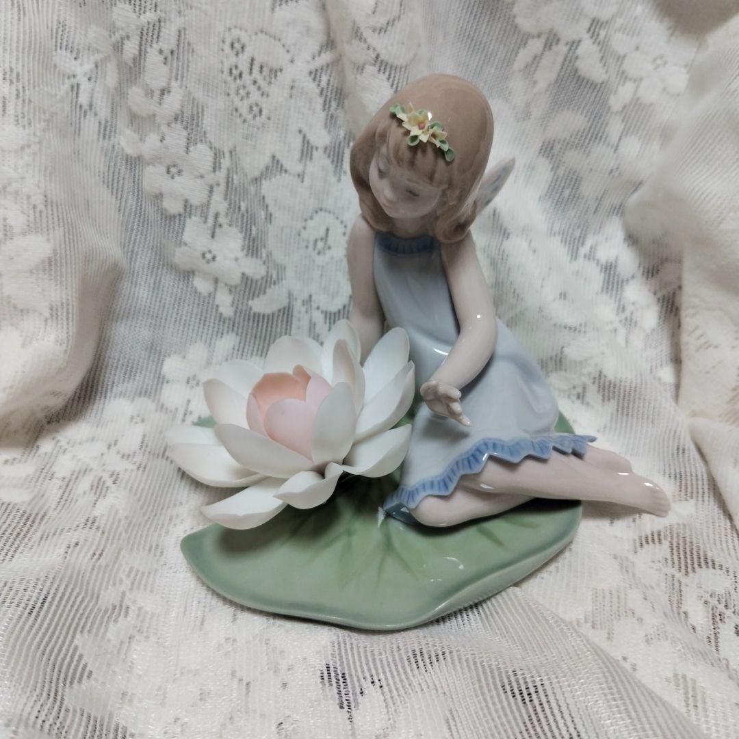 リヤドロ6645 フェアリーランド　ブルー（小さな欠けあり)