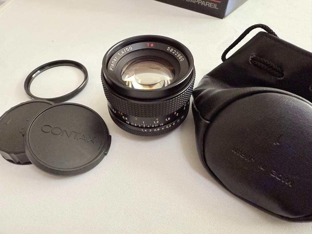 希少セットCONTAX Aria D9 黒刻印50mmF1.4