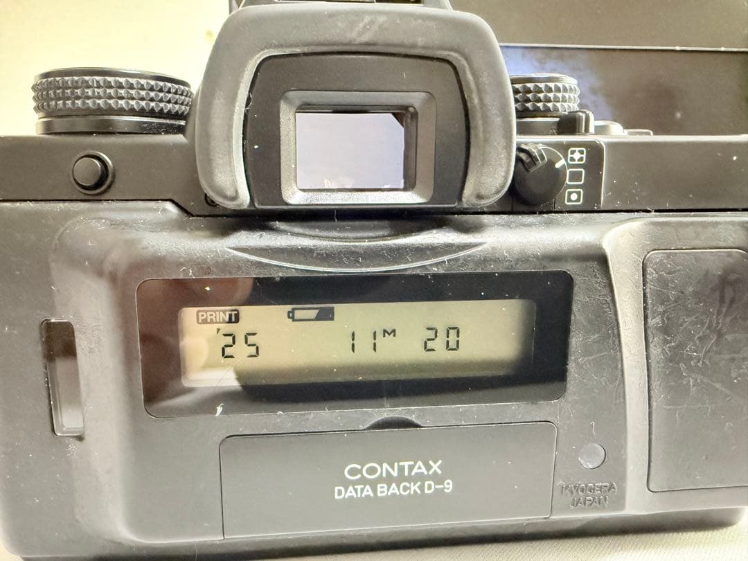 希少セットCONTAX Aria D9 黒刻印50mmF1.4