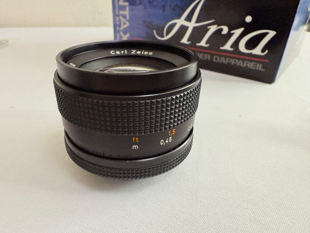 希少セットCONTAX Aria D9 黒刻印50mmF1.4