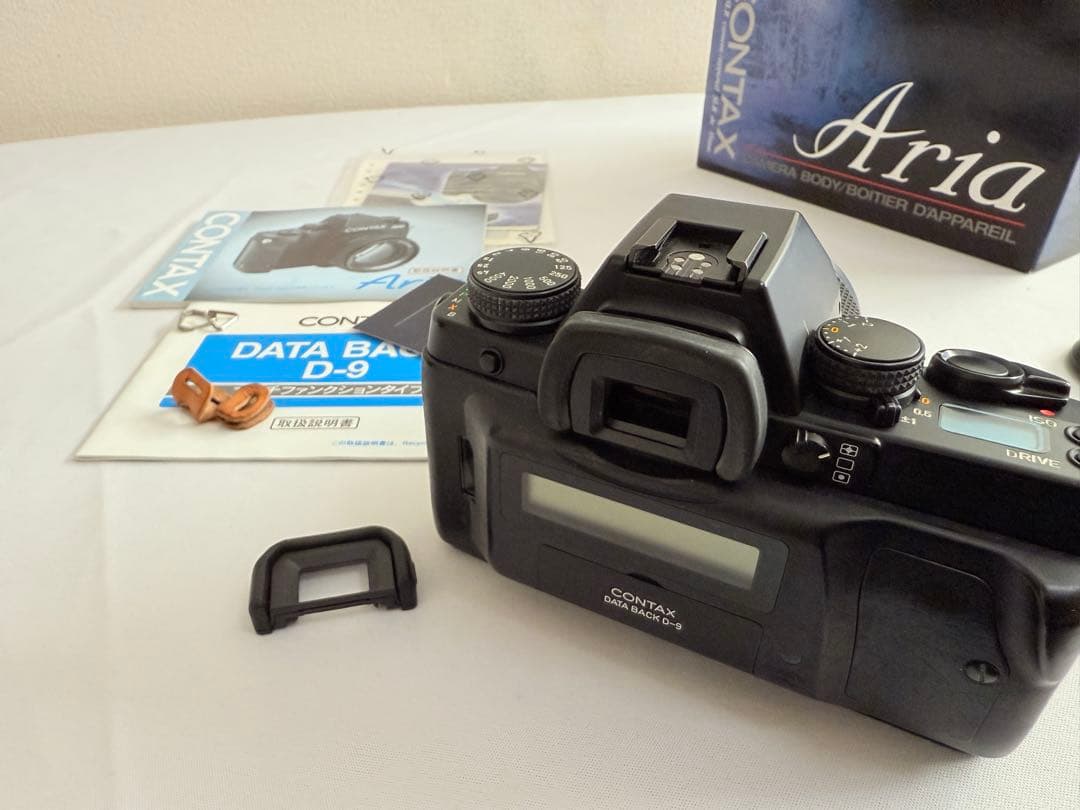 希少セットCONTAX Aria D9 黒刻印50mmF1.4