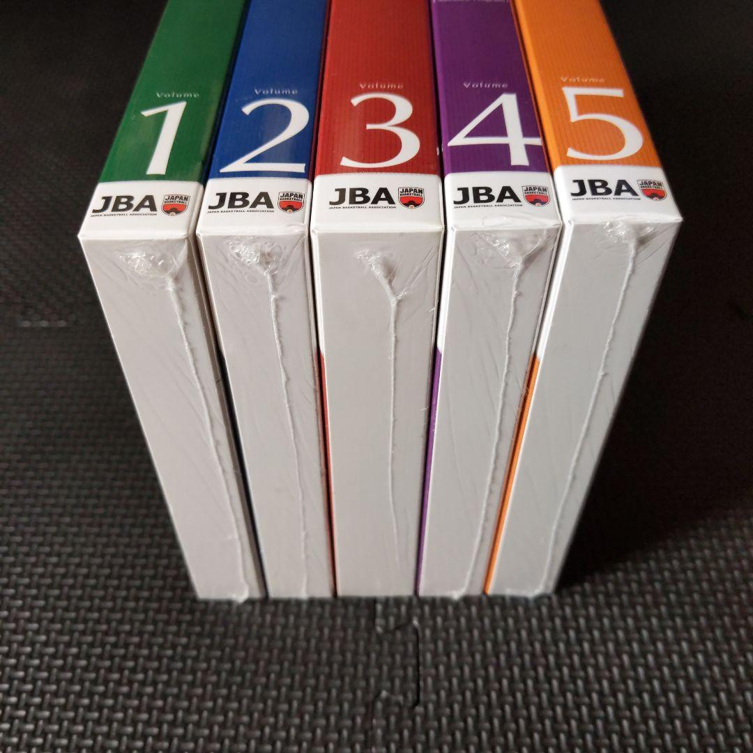 新品未開封 JBA 5本セット 公式テキストDVD&TEXT バスケットボール