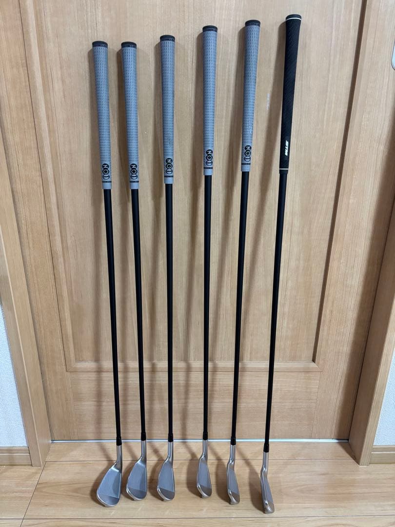 PING i210アイアン　TRAVIL 95S 6番〜UW 6本セット黒ドット