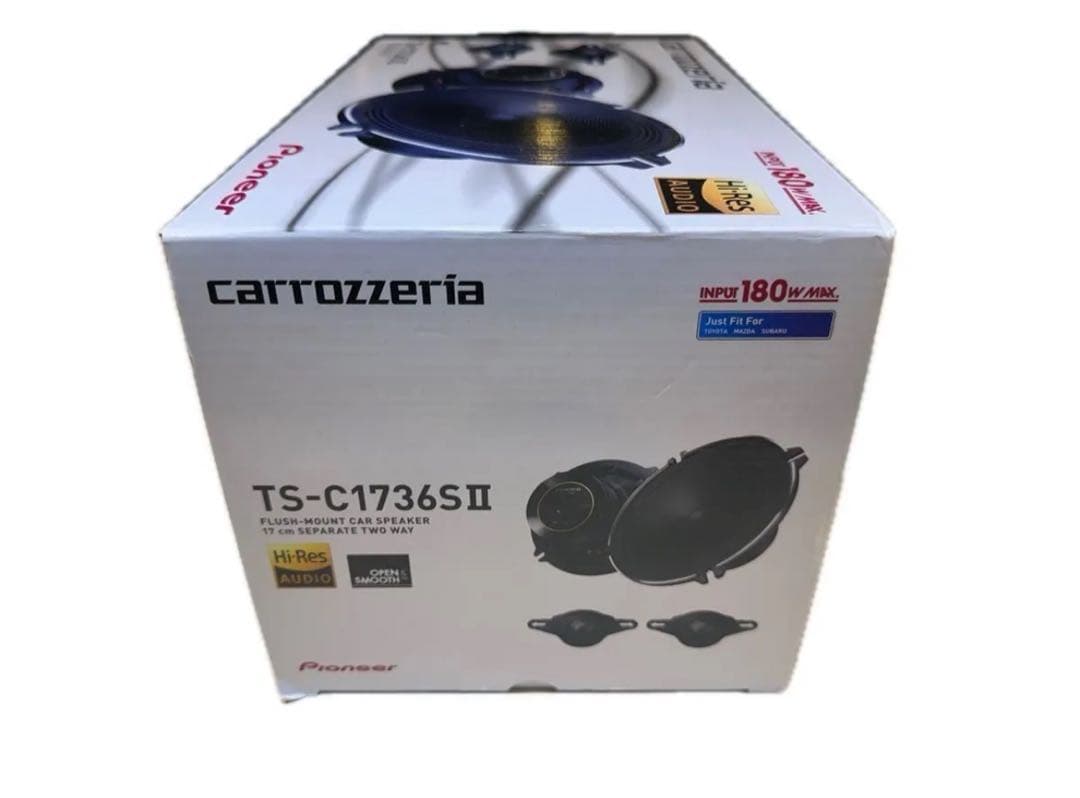 【未使用保証書付き】パイオニア カロッツェリア TS-C1736SⅡ スピーカー