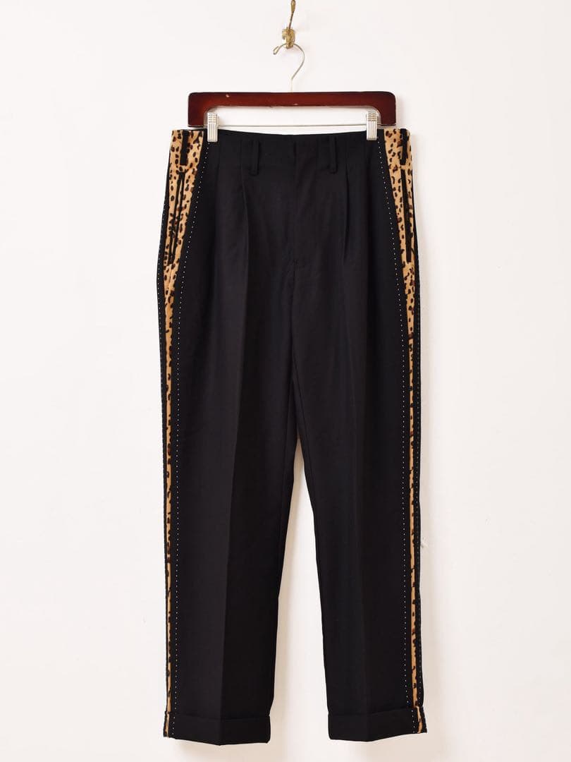 Backers レオパードライン ロカビリーパンツ