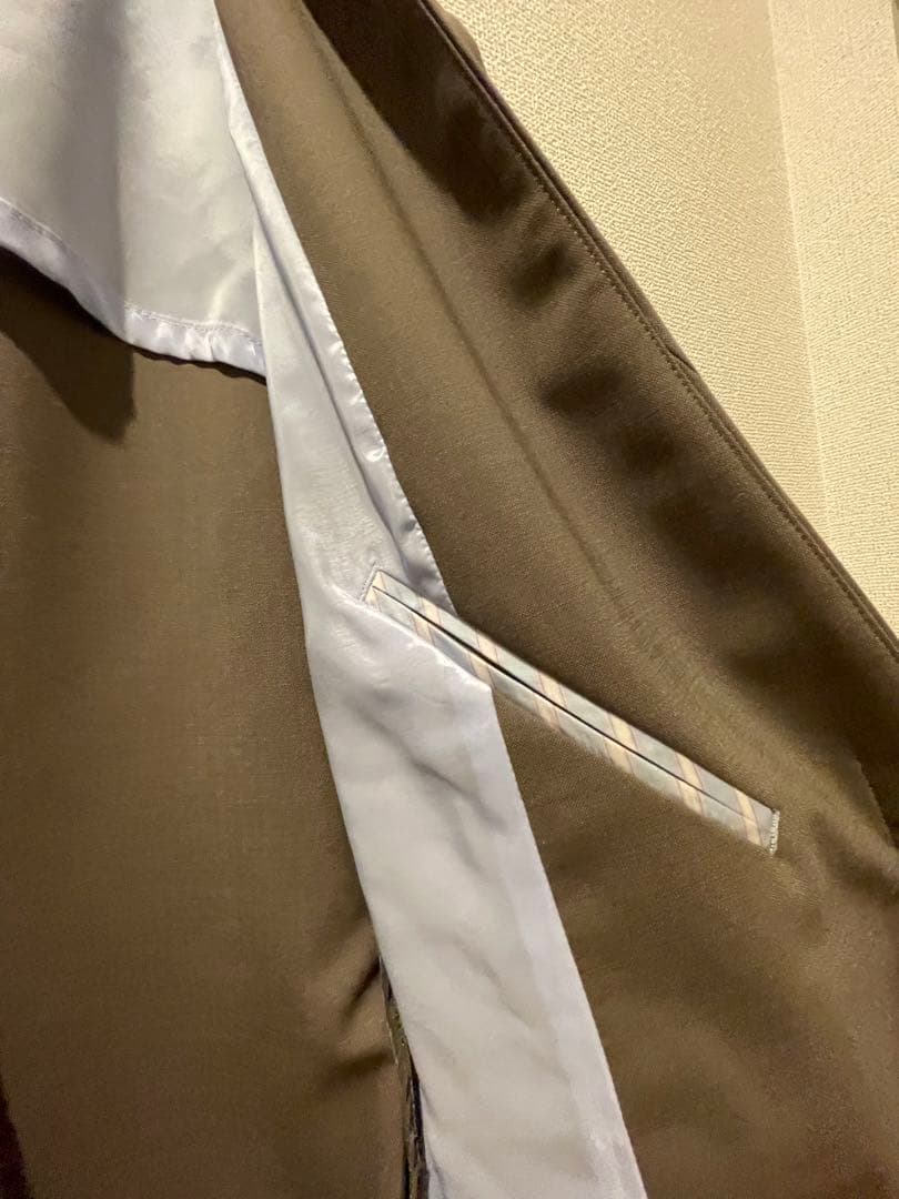 フォーマルスーツ　スカートスーツ　ノーカラージャケット　40サイズ　Lサイズ