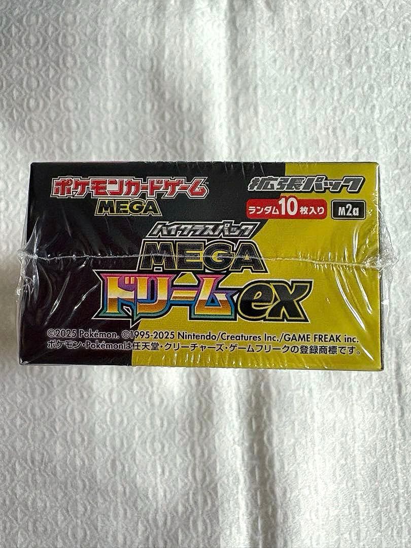 新品未開封　シュリンク付き　MEGAドリームex 1box ポケモンカード