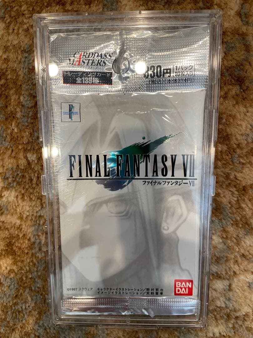 パック　新品　未開封　カード BOXファイナルファンタジー7 FF7