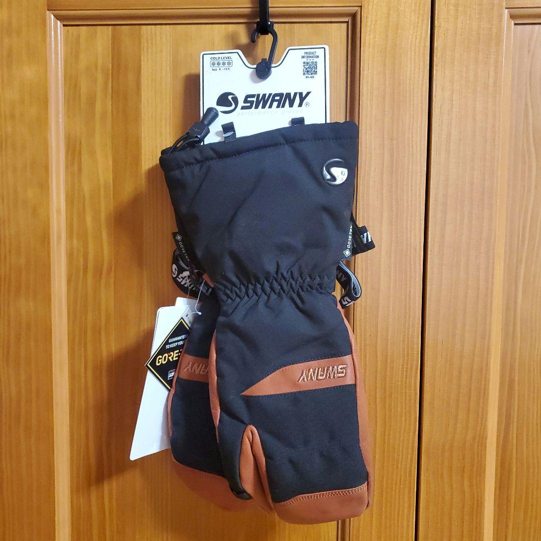 スキー・スノーボードアクセサリー SWANY BX-405 Air Light 3 Finger MENS/M