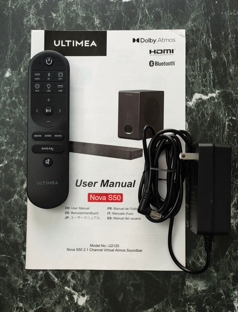 ULTIMEA サウンドバー Nova S50