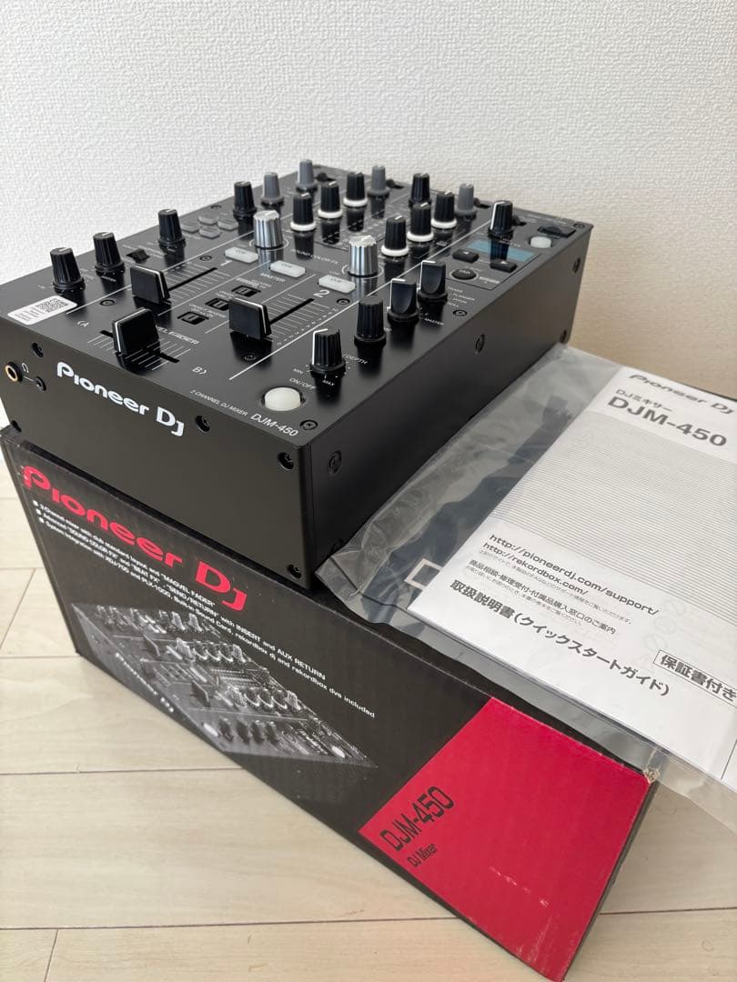 Pioneer DJ DJM-450 2チャンネルDJミキサー