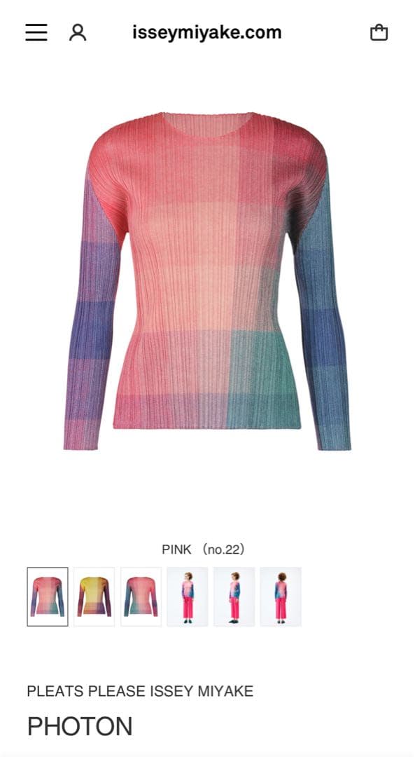 pleats please photon サイズ3