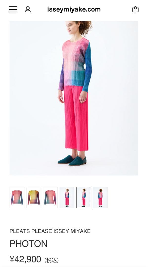 pleats please photon サイズ3