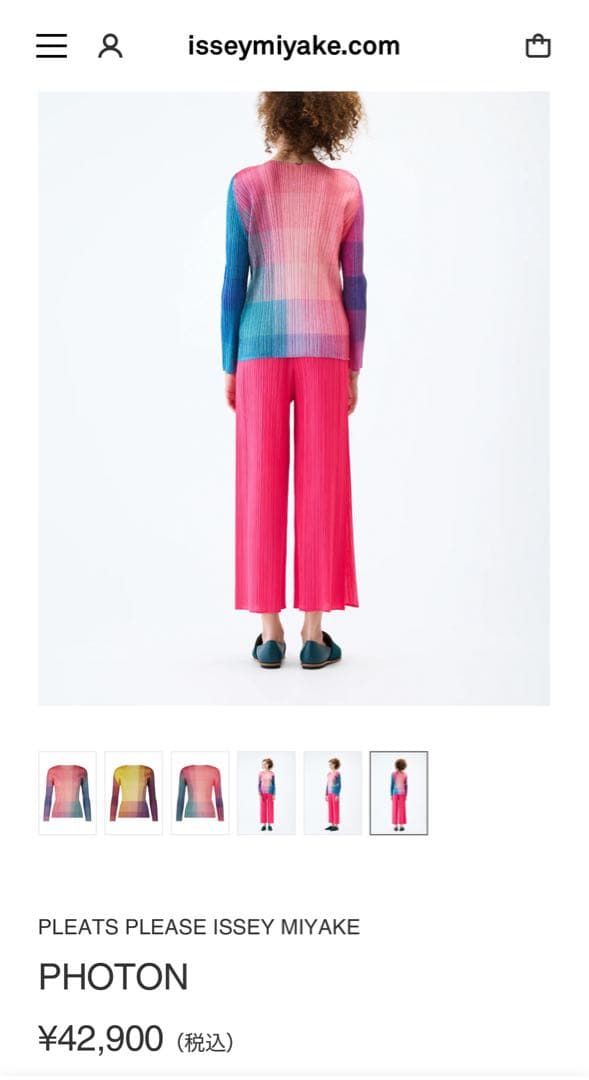 pleats please photon サイズ3