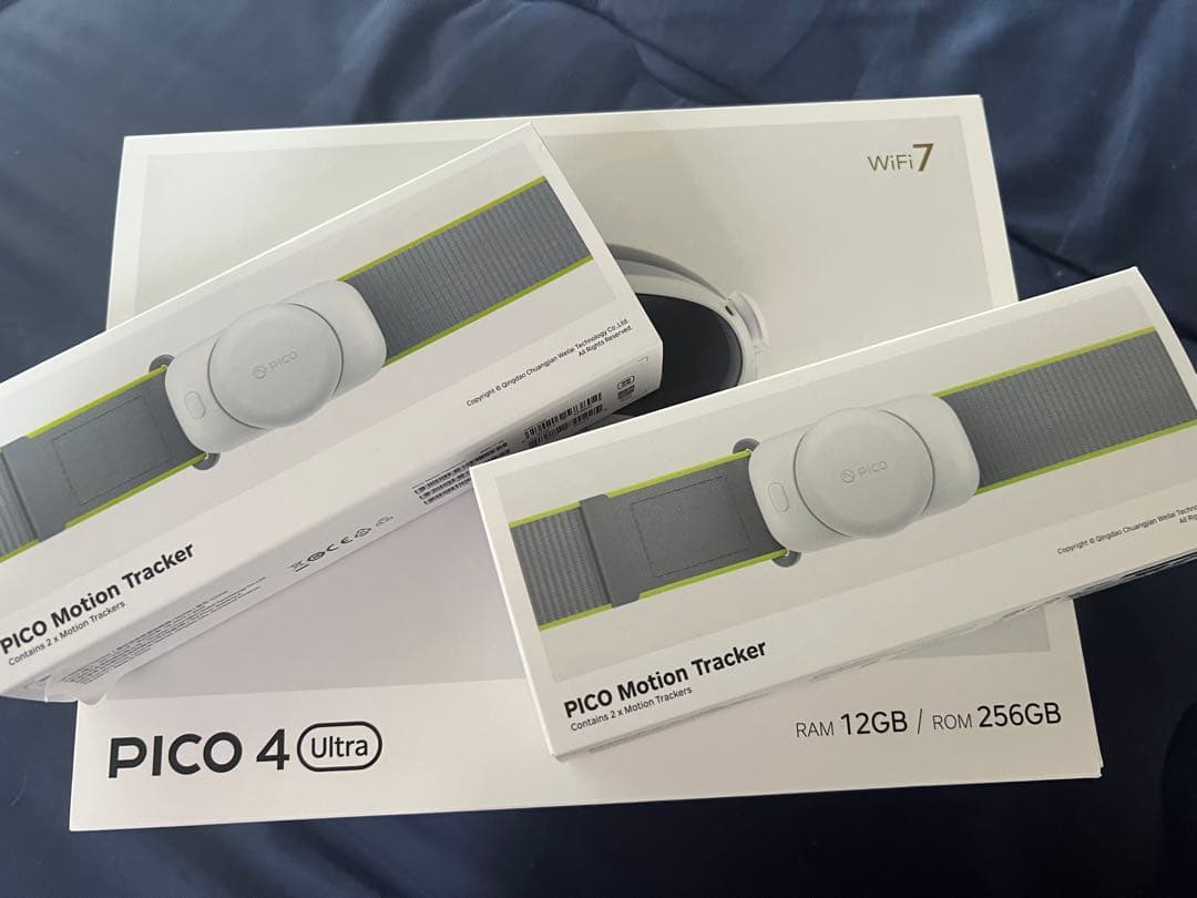 PICO4UltraVRヘッドセット +トラッカー2個×2