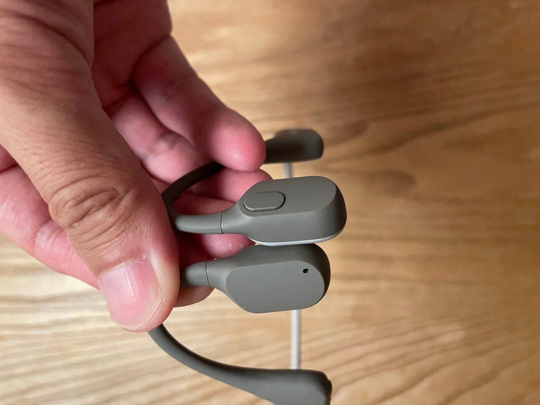 SHOKZ OPENRUN 骨伝導イヤホン グレー