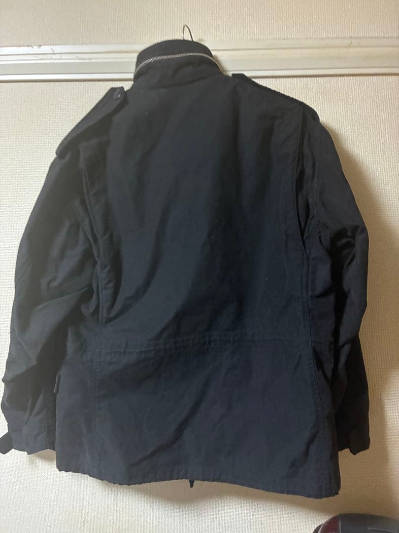 WAIPER.inc 米軍M-65フィールドジャケット 2ndモデル M-S 黒