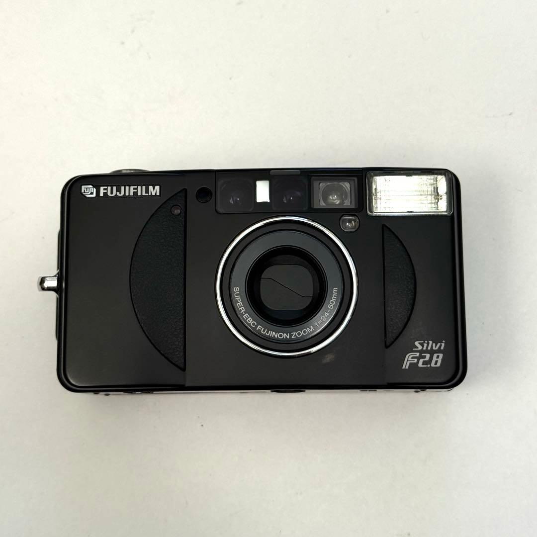 FUJIFILM Silvi F2.8 黒 コンパクトフィルムカメラ