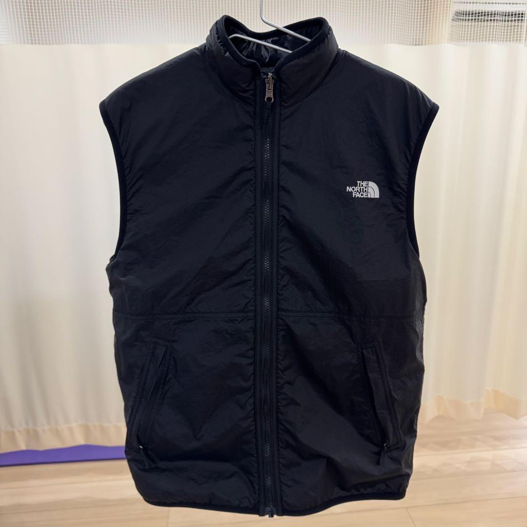 とらおさま　ノースフェイス　リバーシブル エクストリームパイルベスト　s