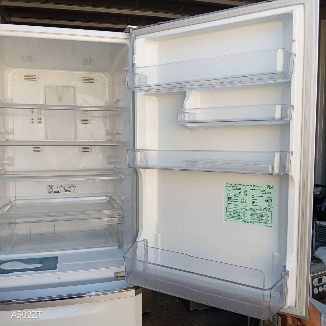 送料設置無料　人気モデル　三菱　大型冷蔵庫　370L