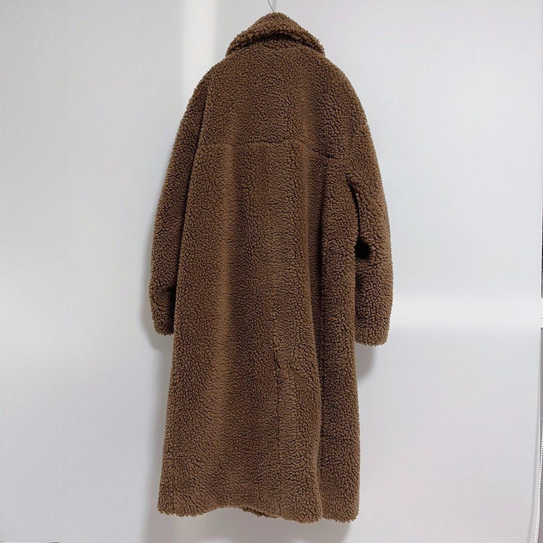 スナイデル ファーライク ボア コート テディベアコート ボアロングコート