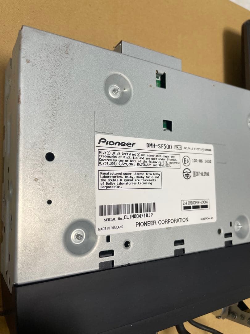 ディスプレイオーディオ Pioneer DMH-SF500