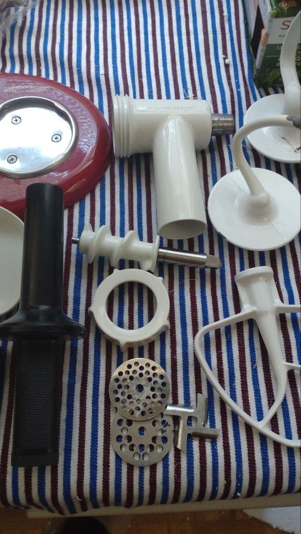 KitchenAid キッチンエイド 4.5L スタンドミキサー 赤 中古