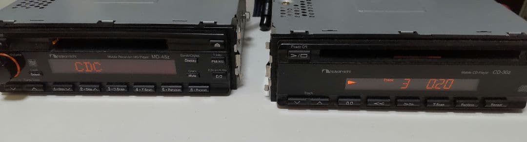 ナカミチ CD-30Z モバイルCDプレーヤー 配線付き