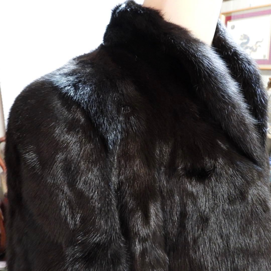 【美品】SAGA MINK ミンク　毛皮コート サイズ15号