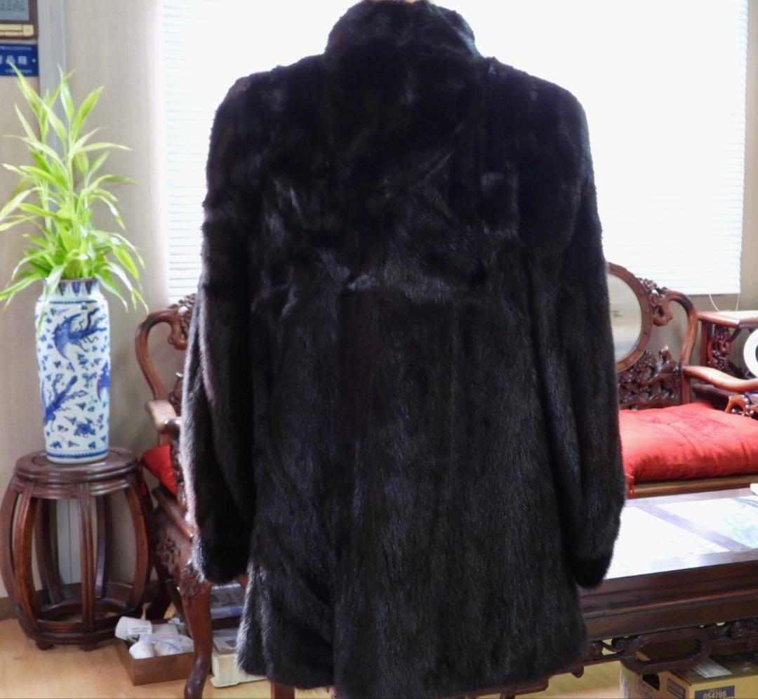 【美品】SAGA MINK ミンク　毛皮コート サイズ15号