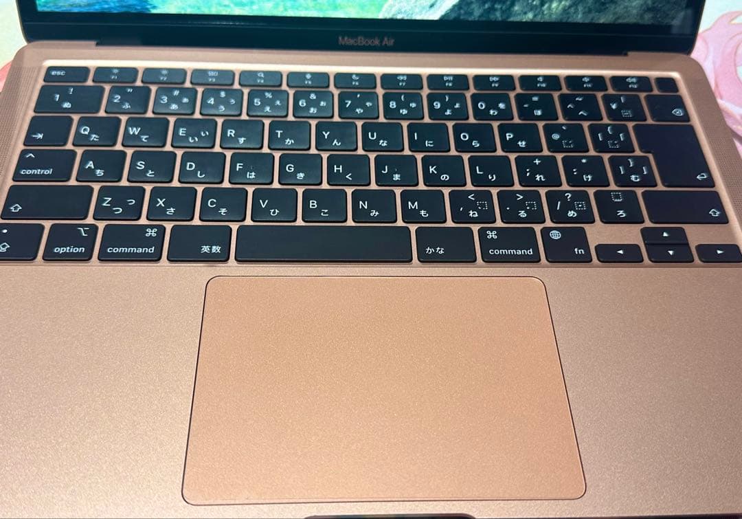 【美品】MacBook Air M1, 512GBバッテリー最大96%