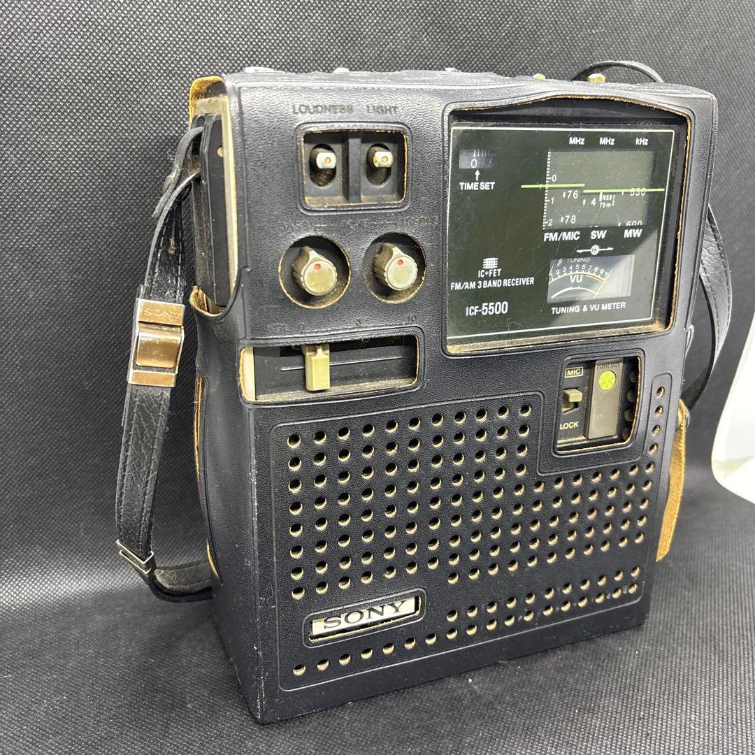 星*哥様 【レトロ】SONY ICF-5500 スカイセンサー　ラジオ