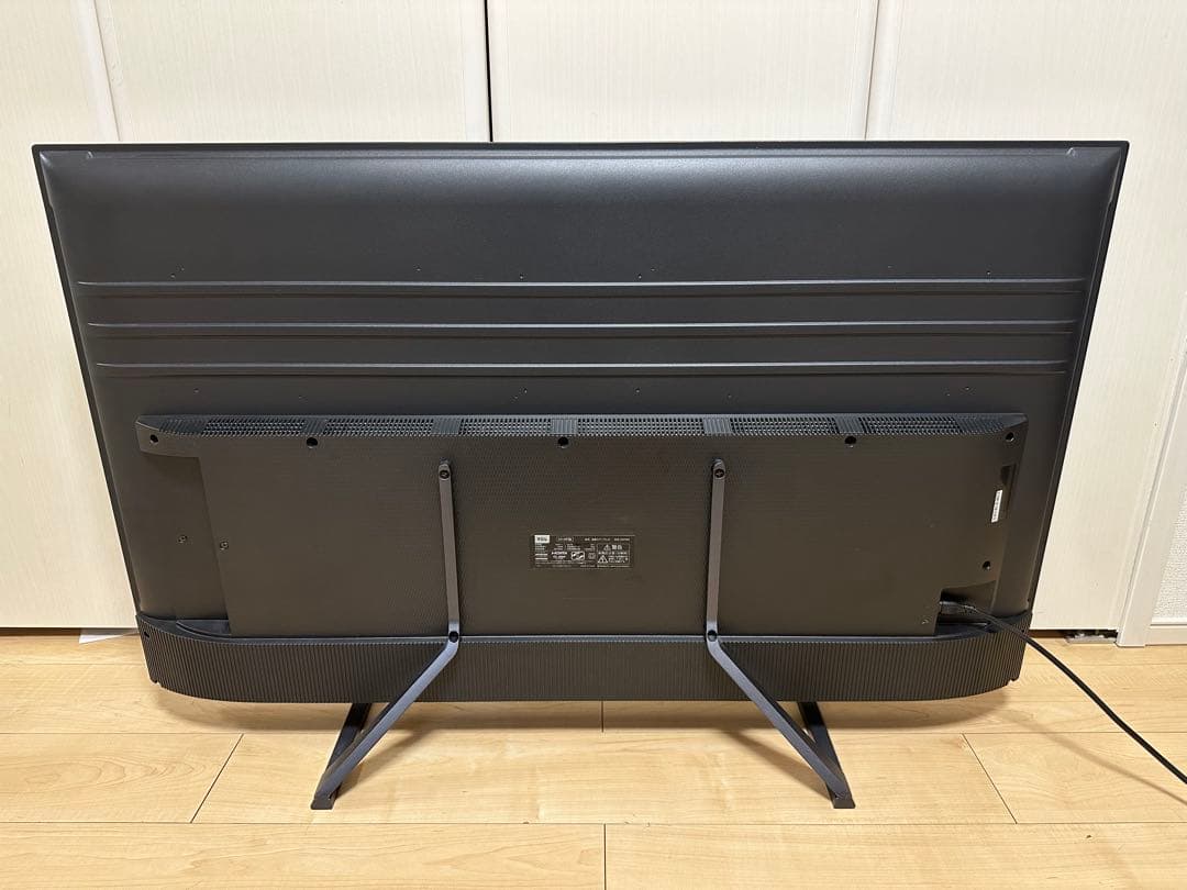 TCL 50V型 4K 液晶テレビ スマートテレビ 50P8S ネット動画アプリ